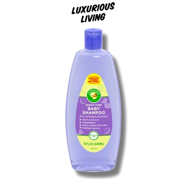 Comforts Night-Time Baby Shampoo With Lavender & Chamomile, 4-PACK - Picture 2 of 4